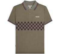 Lambretta Polo Shirt Mens Khaki M