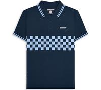 Lambretta Polo Shirt Mens Navy & Sky L