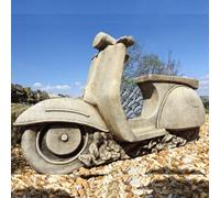 Lambretta Vespa Style Stone Scooter Planter