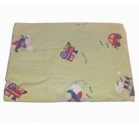 Lambs and Ivy Travel Time Fitted Cot/Cot Bed Sheet