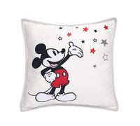 Lambs & Ivy Disney Baby Magical Mickey Mouse Decorative Throw Pillow - Gray