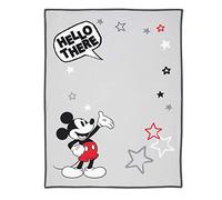 Lambs & Ivy Disney Baby Mickey Mouse Picture Perfect Baby Blanket - Gray
