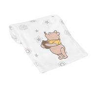 Lambs & Ivy Disney Baby Winnie The Pooh Cream Fleece Appliqued Baby Blanket