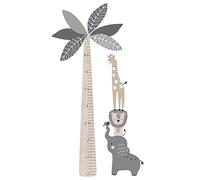 Lambs & Ivy Jungle Safari Tree with Animals Kids Growth Chart Wall Decals