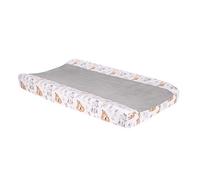 Lambs & Ivy Painted Forest White Minky Changing Pad Cover