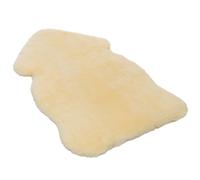 Lambskin for Babies from CHRIST - Premium, Soft, Medical, 100% Genuine Sheepskin (German Quality) for pram, as Crawling mat or Baby Rug. Length: 85 cm (33 in), Color: Yellow