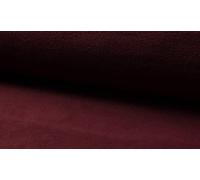 Lambskin Polar Fleece Fabric Material - Bordeaux, 1Mtr 150cm x 100cm