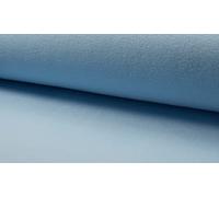 Lambskin Polar Fleece Fabric Material - Light Blue, 1/4Mtr 75cm x 50cm