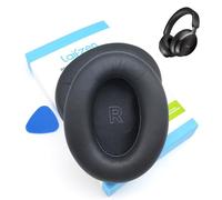 Lambskin QC Ultra Gen1 & Gen2 Bose Earpads Real Leather Ear Pads Cushions Sheepskin Replacement Cups for QuietComfort Ultra Gen 1 2 Noise Canceling Headphones (QC Ultra Black)