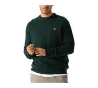Lambswool Blend Crew Neck Jumper - male - Lyle & Scott - Round-neck Knitwear - Green - XL - Knitwear XL