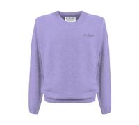 Lambswool Jumper - male - MC2 Saint Barth - Round-neck Knitwear - Purple - S - Knitwear S
