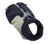 Lambswool Quilted Winter Fleece-Lined Warm Dog Jacket With Traction Buckle For Labrador Retrievers Greyhounds Whippets,A,S