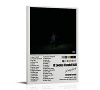 LAMCHAM Destroy Lonely Poster If Looks Could Kill Album Cover Limited Poster Vintage Art Cover Room Decor Aesthetic Bedroom Decor Canvas Posters For Bedroom 12x18inch(30x45cm) Frame-style