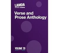 LAMDA Verse and Prose Anthology: Volume 20 (LAMDA Anthologies)