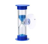 LAMDNL 2-Minute Sand Timer Hourglass - Tooth Brushing, Shower, Games & More - Blue, Yellow, Green, Orange