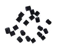LAMDNL 20Pcs Valves Rotor Silicone Bumper Stop French Horn/Trombone Rotaries Valves Buffering Stop Silicone Pad Easy to Use, Black