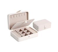 LAMDNL Double-layered Bracelet Storage Jewelry For Case Protect Jewelry From Scratches For Traveling Leisure Business Portable Earring Organizer Box For Girls Kids Earring Display