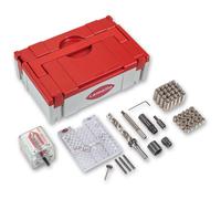 Lamello Invis Mx2 Starter Kit with 20 connectors and Rasto Drill Jig