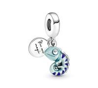 LaMenars Color-changing Chameleon Dangle Charm for Bracelets 925 Sterling Silver Bead Charms with Cubic Happy Birthday Anniversary Jewelry Gifts for Women Girls Wife