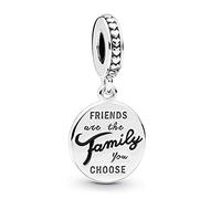 LaMenars Grand Daughter Sister Daughter Mom Daughter & Mother Family Members Charm for Bracelets 925 Silver Pendants Beads for Necklaces Dangle for Mother's Christmas Charms