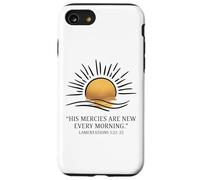 Lamentations 3:23 His Mercies Are New Every Morning Sunrise Case for iPhone SE (2020) / 7/8