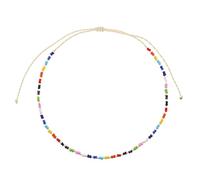 Lameybrt Cowrie shell Surfer Necklaces Beach Handmade Choker Hawaiian Summer Conch Necklace for Women, 18", Puka Shell, No Gemstone