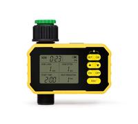 LAMGUL Digital Water Timer, Irrigation Timer Solar Controller For Garden Faucet Valve And Rain Sensor,for Garden Hose Watering