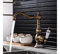LAMGUL Faucet Kitchen Taps Faucet 360 Swivel Bathroom Faucet Antique Bronze Finish Brass Basin Sink Faucet Single Handle Faucet Faucets water-tap