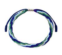 LAMIBEE Bisexual Pansexuality LGBT Pride Love Wins Tibetan Wrist Wrap Bracelet, With LGBTQ Lifetime Membership Wallet Card, Surfer String Rope Bracelet for Him and Her, Women Men, Support LGBTQ