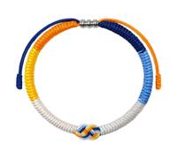 LAMIBEE Pride Infinity Love Wins, LGBTQAI+ Pride Love Wins Tibetan Wrist Wrap Bracelets, With LGBTQ Surfer String Rope Bracelet for Him and Her, Women Men, Support LGBTQ Community, 7.5 inches to 11