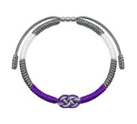 LAMIBEE Pride Infinity Love Wins, LGBTQAI+ Pride Love Wins Tibetan Wrist Wrap Bracelets, With LGBTQ Surfer String Rope Bracelet for Him and Her, Women Men, Support LGBTQ Community, 7.62 cm , Agate