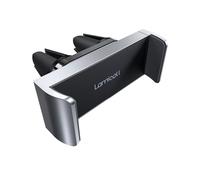 Lamicall Car Phone Holder, Universal Vent Mount - 360 Rotating Air Vent Cradle Stand for iPhone 14 Pro Max Plus, 13 12 Pro Max Mini, 11 Pro Xs XR X 8 7 6s, Samsung S21, HUAWEI, Mobile Phones - Sliver