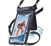 Lamicall IPX8 Waterproof Phone Pouch Case - [Double Space Design] 7.5" Underwater Phone Case for Swimming Dry Bag with Lanyard for iPhone 17 16 15 14 13 12 Pro Max Plus Air Mini, S24, Fit up to 7.5”