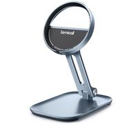 Lamicall Phone Stand for MagSafe Charger - [Foldable & Aluminum] Charging Stand Holder for Desk for iPhone 17/16/15/14/13/12 Series, [Not Fits 2024 Ver.] Come without Charger! - Grey