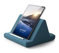 Lamicall Pillow Tablet Holder, Tablet Cushion Stand - Lazy Holder Stand Bed Sofa, Compatible with New 2022 iPad Pro 9.7, 10.5, 11, 12.9, iPad Air mini 2 3 4 5 6, Switch, Samsung Tab, Book - Green