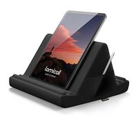 Lamicall Pillow Tablet Holder, Tablet Cushion Stand - Soft Pillow Stand Rest Bed Sofa, for 2024 iPad Pro 11/13/, 9.7/10.5/12.9, iPad Air mini 2 3 4 5 6, Switch, Tab, iPhone, Tablet - Black