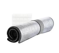 Lámina Aislante Para Ventanas | Lámina De Aluminio De Doble Cara | Barrera Radiante, Aislante Reflecante, Escudo Térmico Para Techos Y Paredes