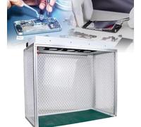 Laminar Flow Cabinet, HEPA Filter Airflow Clean Bench for Class 100/ISO 5 Applications, Vertical Mycology Lab Equipment, Sterile Air Environment