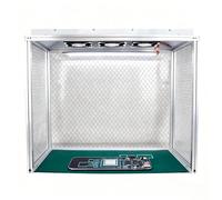 Laminar Flow Hood, Class 100 / ISO 5 Clean Bench with Light for Mycology, Mushroom Cultivation, Lab & Cleanroom, Filtration Level of up to 99.995%, Making It an Ideal Choice for Clean Areas