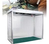 Laminar Flow Hood, Vertical Clean Bench with Filter, Dust-free Airflow for Electronics Repair & Lab Work, 26x12x20 Inch Working Area, Ideal for Laboratories