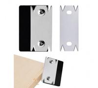 Laminate Edging Trimmer, Mini Veneer Edge Band Trimmer, Stainless Steel Edge Banding Cutter with 1 Replacement Blade, Durable Corner Planer Trimming Tool for Woodworking Veneer, PVC, ABS, Wood