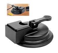 Laminate Floor Gap Fixer Tool, Plank Grabber Floor Fix Flooring Gap Repair Tool with Suction Cup, Metal Heavy Duty Flooring Tools for Fixing Smooth Vinyl, Laminate Plank (Black)