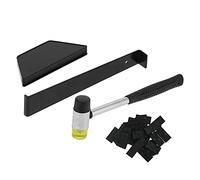 Laminate Floor Installation Tools Kit: Rubber Hammer, Spacers, Tapping Block and Pull Bar with Detachable Head, Scratch - Resistant Design for DIY Home Flooring Projects