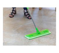 Laminate Floor Mop with Washable Microfibre Removable Cleaning Pad for Cleaner Wood Tile Hardwood and Laminate Flooring - Quickly & Simply Remove Dust and Dirt from Flooring with the Microfiber Cloth