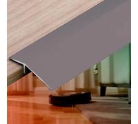 Laminate Floor Strip, Carpet Edging Strips, Bridge The Height 3-5mm(Brown)