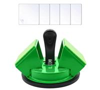Laminate Flooring Floor Gap Fixer, Heavy Duty Suction Cup Dual-Sided 45° Striking Surface Floor Gap Repair Tool with 5pcs Sticky Pads, for Installation Maintenance Laminate Flooring Tools