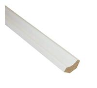 Laminate Scotia Floor Beading 1.15m x 10 Lengths (White)