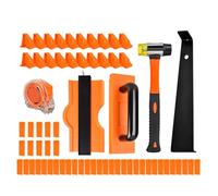 Laminate Wood Flooring Installation Kits Solid Tapping Block Wide Heavy Duty Pull Rod Reinforced Double Faced Mallets Laminate Flooring Tool Set