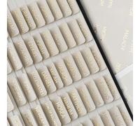 Laminated Bible Tabs, Bible Study Supplies, Large Print Bible Book Tabs for Women and Men, (Gold Foil Embossed Lettering) Bible Labels Index Tabs, Bible Accessories for Easy Navigation(Gray)