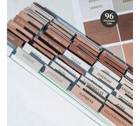 Laminated Bible Tabs for Women Study Bible - Earth Tone Neutral Gold Foil Bible Index Tabs for Men (Dune)